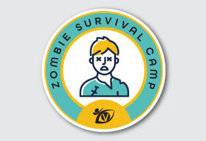Zombie Survival Camp Badge