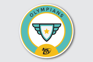 Olympians Camp Badge